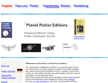 Tablet Screenshot of planetposter.de